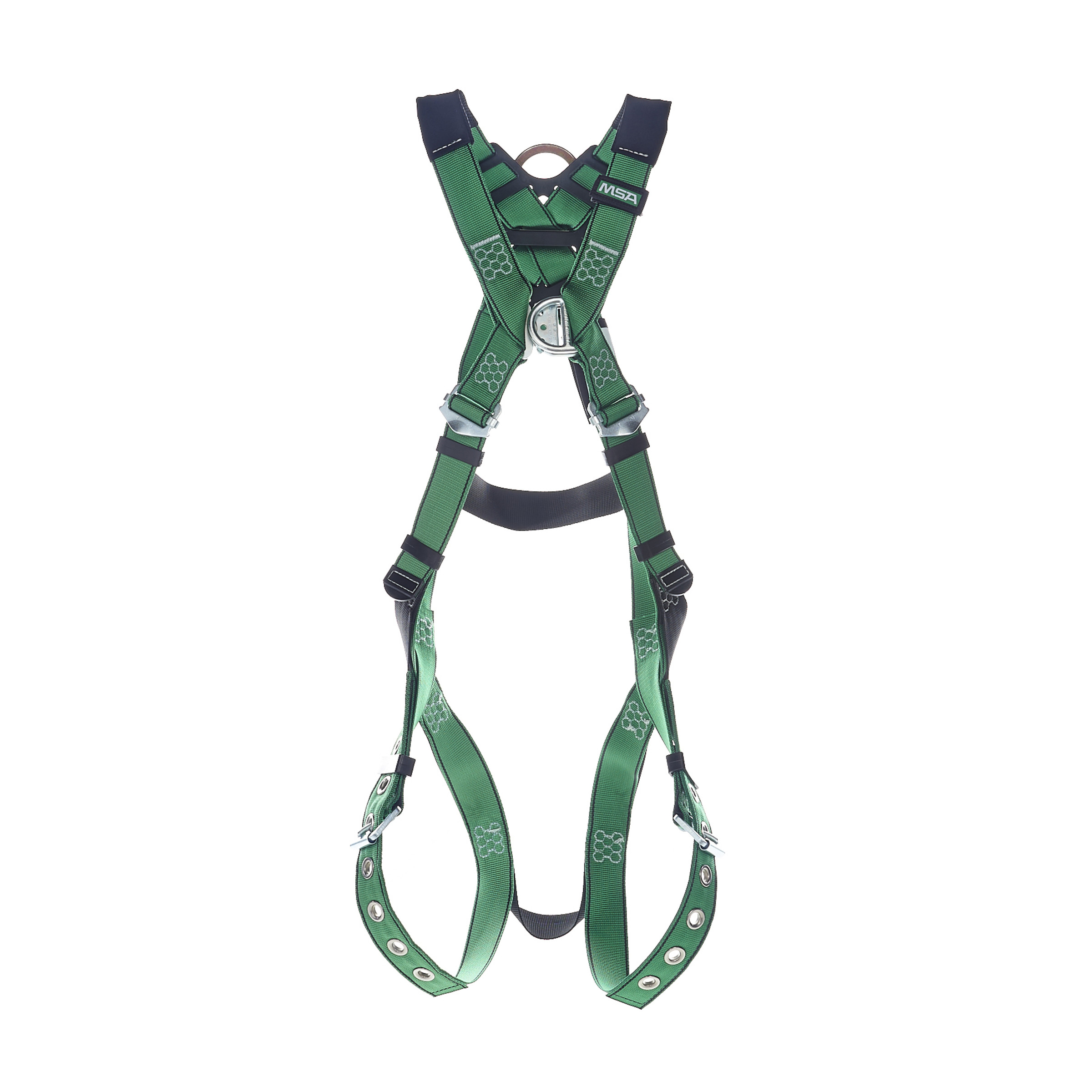 V-FORM Harness, Extra Large, Back & Chest D-Rings, Tongue Buckle Leg StrapsQuick Connect Chest Buckle